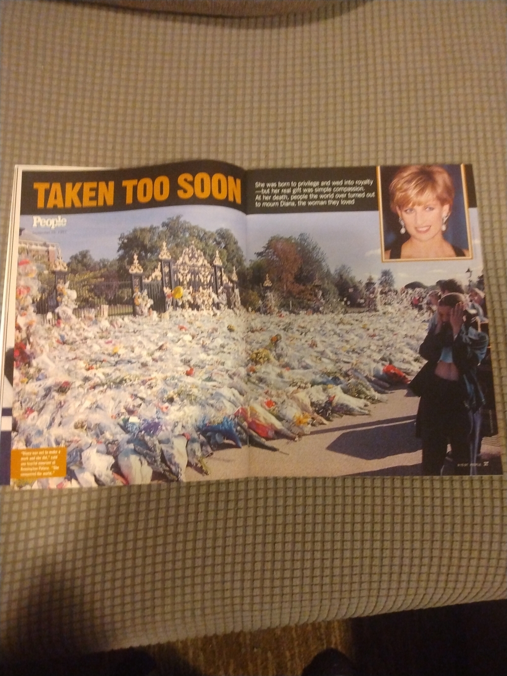 PEOPLE Magazine Princess Diana Monochrome Edition - Picture 3 of 14